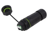 Conector Fibră Optică LC 2 Piste Drept