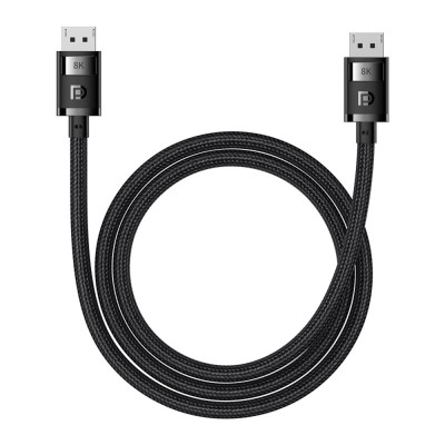 Baseus - Video Cable High Definition Series (B00633706111-01) - DP to DP, 8K@60Hz, 1.5m - Cluster Black foto