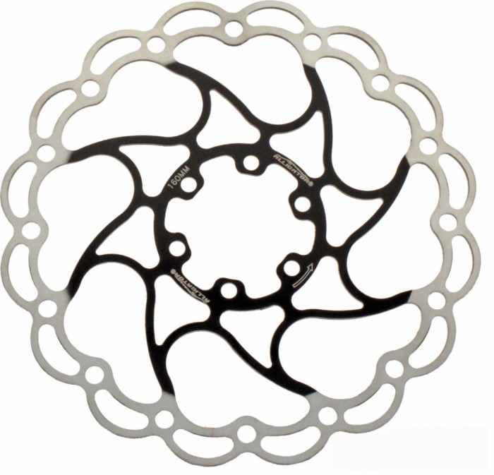 Disc Frana Alligator Aries Otel 160mm IS6 80gr Negru Cod:525170131RM