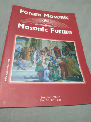 FORUM MASONIC NR.30 foto