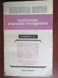 Hortensia papadat-bengescu interpretat de: