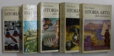 ISTORIA ARTEI - ELIE FAURE- ARTA ANTICA/ARTA MODERNA/ ARTA RENASTERII/ ARTA MEDIEVALA/ARTA ANTICA VOL.I-V
