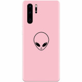 Husa silicon pentru Huawei P30 Pro, Pink Alien