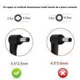 Incarcator Desktop, Asus, K Series K20BF, K20CD, K31ADE, 0A001-00860700, ADP-120VH D, 19V, 6.32A, 120W, 5.5x2.5mm