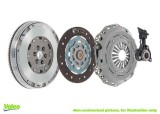 Kit ambreiaj VW Multivan T5 15, Transporter T5, Transporter T5 15, motor 2.5 Tdi, cu rulment presiune hidraulic; cu volanta masa dubla; Valeo