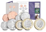 Marea Britanie - 2024 Brilliant Uncirculated Coinage Set - 8 MONEDE, Europa, Cupru-Nichel