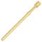 Ac de testare 3A, aurit, 2,5mm