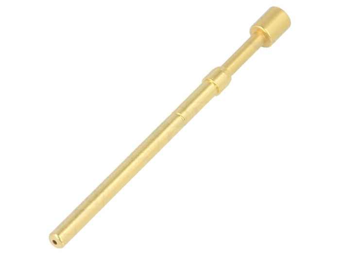 Ac de testare 3A, aurit, 2,5mm