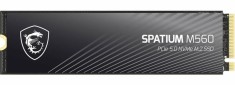Solid State Drive (SSD) MSI, M.2 NVMe, 1TB SPATIUM M560, 10200 MB s citire, 8400 MB s