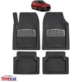 Covorase Auto TeamCar&reg; Tip Tavita Compatibile Mitsubishi Eclipse Cross I (2017+) - Suv Silver, Cauciuc