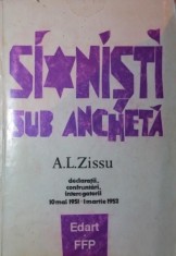 SIONISTI SUB ANCHETA foto