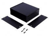 Carcasă aluminiu neagră TUF 120x100x42mm