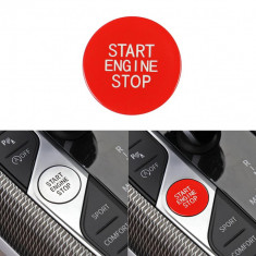Capac Buton Start-Stop Compatibil Bmw Seria 8 G14, F91 2018→ SSV-8046 Rosu