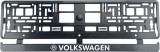 Cumpara ieftin Set 2 bucati, suport numar inmatriculare carbon VW, Autohelix MSA