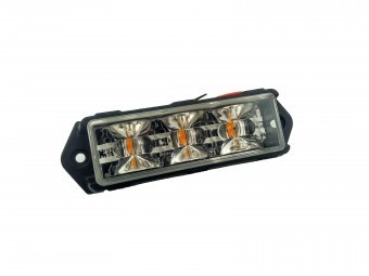 Stroboscop profesional LED DuaLColor X3 12v-24v Galben/Alb foto