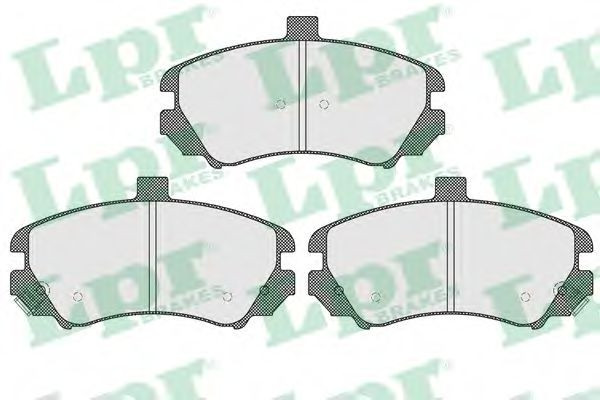 Set placute frana,frana disc HYUNDAI ELANTRA (XD) (2000 - 2006) LPR 05P1609