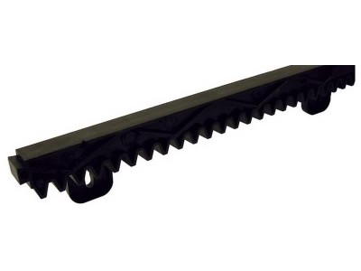 Cremaliera insertie metalica 1m pentru porti culisante, CRM4 AAC1 SafetyGuard Surveillance foto