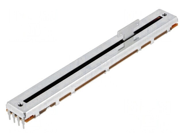 Potentiometru Glisant 10k&Omega; 250mW Logaritmic THT 350VAC