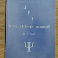 Jurnal de Psihologie Transpersonala nr 7/2007