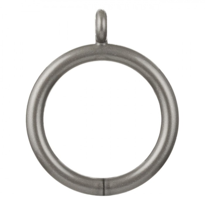 Set 10 Inele Perdea, Actual Investing, 4 cm, Argintiu