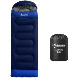 Outsunny Sac de Dormit Individual Ultraușor, Spațios, Termic, pentru Drumeții, Pescuit, Camping | Aosom Romania