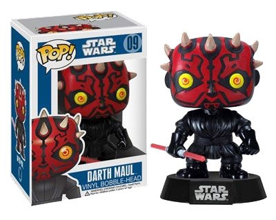 Star Wars POP! Vinyl Bobble-Head Darth Maul 10 cm foto