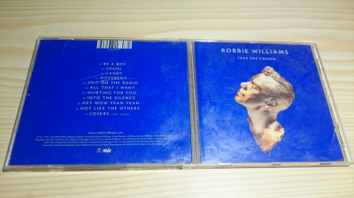 [CDA] Robbie Williams - Take The Crown - cd audio original foto