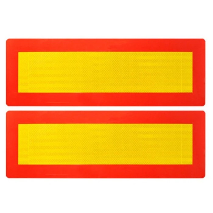 Set placute reflectorizante pentru camioane &quot;VEHICUL LUNG&quot; AVX-T5522