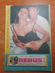 revista rebus iulie 1995 - revista de divertisment