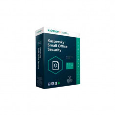 Kaspersky Small Office Security 5 European Edition pentru 1 File Server, 9 Device-uri Mobile, 9 PC, 1 an, Licenta Reinnoire Electronica foto