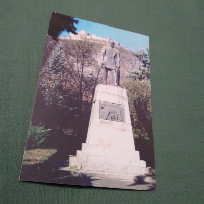 CARTE POSTALA DEVA -STATUIA LUI DECEBAL NECIRCULATA foto