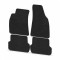 Set covorase auto din cauciuc Audi A4 (B6) 2000-2004 A4 (B7) 2004-2007 si Seat Exeo 2008- , presuri , negre , 4 buc.