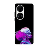 Husa compatibila cu Huawei P50 model Escape from society, Silicon, TPU, Viceversa