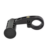 Extensie pentru ghidon bicicleta, 94 x 62 x 25 mm, plastic, negru, Dactylion