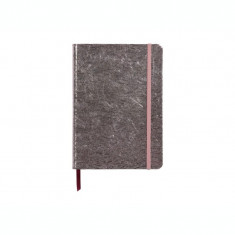 Notebook coperta tare piele A5 144 pagini Clairefontaine Celeste Roz