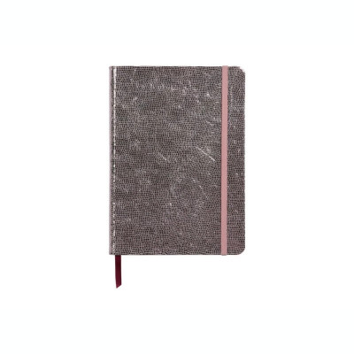 Notebook coperta tare piele A5 144 pagini Clairefontaine Celeste Roz foto