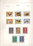 Ungaria.1980/86 ALBUM KABE Colectie timbre nestampilate SU.546