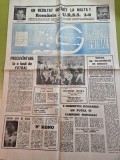 ziarul zig zag fotbal - anul 1 ,nr. 1 - prima apraritie a ziarului,romania - URSS 2-0 la cupa mondiala de fotbal din italia,articol lacatus