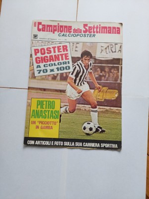 Poster de Fotbal - Calcioposter - II Campione della Settimana Poster 97x67 cm foto