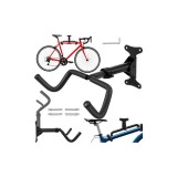 Agățătoare bicicletă 30kg Trizand 28061 27 x 18 x 35-45 cm, negru