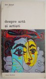 Despre arta si artisti &ndash; Jean Gimpel, Coperta Legata Invers, Carte