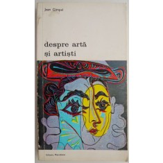 Despre arta si artisti &ndash; Jean Gimpel (coperta legata invers)