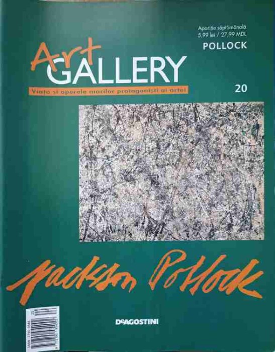 REVISTA ART GALLERY NR.20 POLLOCK-EDITOR PETROS KAPNISTOS-250366