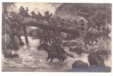 4772 - SIBIU, Military, Bridge, Romania - old postcard, real PHOTO - unused, Necirculata, Fotografie