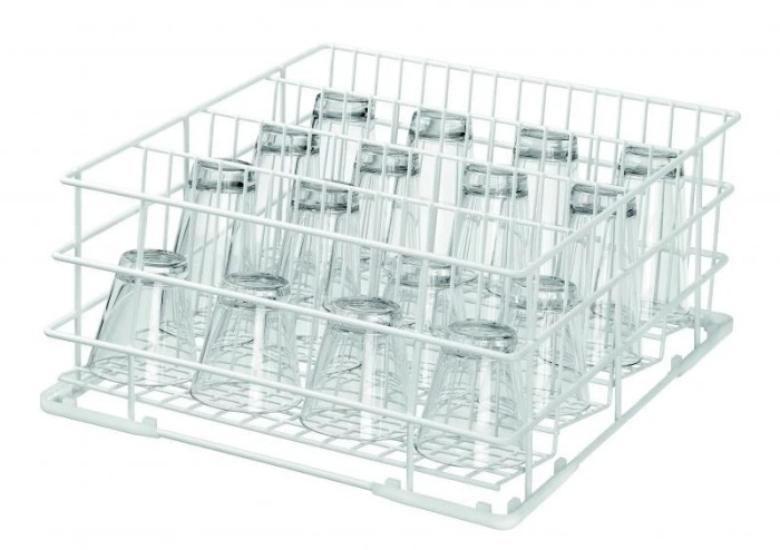CASIER A VERRES 400X400MM HAUTEUR 185 MM 109327 HORECA BARTSCHER