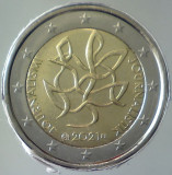 Moneda 2 euro comemorativa FINLANDA 2021_ Jurnalism și comunicare, UNC, Europa, Cupru-Nichel