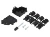 Adaptor Conector D-Sub 9 Pin 45&deg; cu Șuruburi