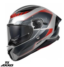 Casca integrala pentru scuter - motocicleta Axxis Panther SV Gale A5 rosu mat (ochelari soare integrati) &ndash; tip viziera: MT-V-31B &ndash; DKS429 XS (53/54cm)