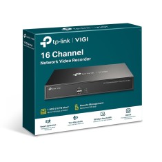 NVR TP-Link VIGI, 16 canale, capacitate max 10 TB, porturi HDMI | VGA | Retea RJ45 | 2 x USB 2.0, &amp;quot;VIGI NVR1016H&amp;quot; (include timbru verde 1.75
