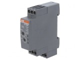 Timer Electronic DPDT pentru Şină DIN 0,05s-100h 24-240VAC 24-48VDC